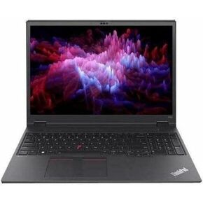 Lenovo ThinkPad P16v Gen 1 21FC003KUS 16" Notebook - WUXGA - 1920 x 1200 - Intel Core i9 13th Gen i9-13900H Tetradeca-core (14 Core) 2.60 GHz - 32 GB Total RAM - 1 TB SSD - Thunder Black