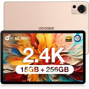 Doogee T20 Android Tablet ، 15 جيجابايت+256 جيجا بايت 10.4 بوصة ، مكبرات صوت رباعية عالية ، قرص للألعاب الثماني ، بطارية 8300mAh ، 2.4 جم/5 جرام WiFi Tablet Android 12 ، Tüv Low Bluelight ، شاشة مقسمة in Kuwait