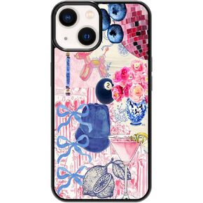 علبة الهاتف الجمالية الجمالية للهاتف Preppy Preppy Preppy Case لـ iPhone 13