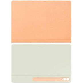 SAMSUNG Galaxy Official Smart Book Cover for Galaxy Tab S10 Ultra, S9 Ultra - (Orange)