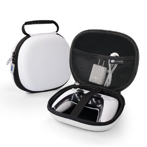 Iine Carry Case متوافقة مع وحدة تحكم PS5 ، وحدات تحكم قشرة صلبة متين
