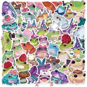 50Pcs Cute Therian Stickers Colorful Animals Symbol Cartoon Decal Childrens Decorative Sticker for Skateboard Laptop Computer Water Bottles Vinyl Waterproof Cute Stickers (Therian)