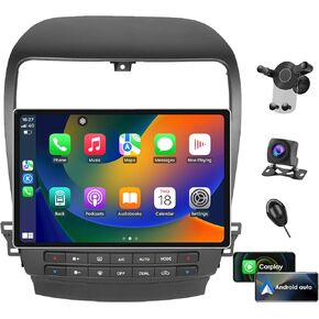 for Acura TSX 2004-2008 Android Radio Stereo 11.5-Inch 2000 * 1200 HD Touch Screen 1080P Multimedia Stereo Video Player with Android Auto CarPlay 5G WiFi GPS Navigation DSP Backup HD Camera FM/AM SWC