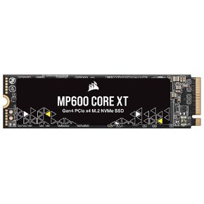 Corsair MP600 CORE XT 1TB M.2 PCIe Gen4 NVMe SSD – Up to 5900MB/s – QLC NAND – M.2 2280 – for PCIe 4.0 Notebooks and Desktops – Black