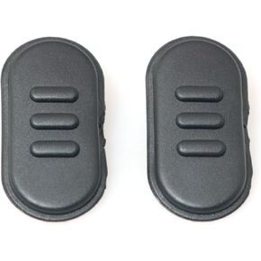 RLECS 2PCS Walkie Talkie Accessories Transmitter Button Rubber PTT Button Push to Talk PTT Button Two Way Radio Key Switch Talk Button