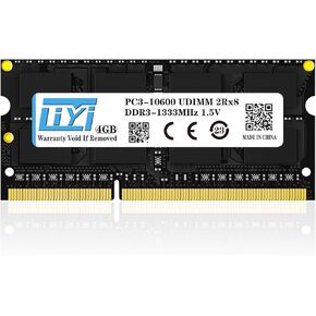 LIYI DDR3 16GB KIT DRAM Modules (2x8GB) 1333MHz PC3-10600 PC3-10600S CL9 SODIMM 204 Pin 1.5V Dual Rank 2Rx8 Non ECC Unbuffered Laptop Notebook Computer SO-DIMM Memory DDR3 RAM Module Upgrade