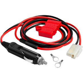 12V T-Shape Cigarette Lighter Plug Power Cable Cord for ICOM IC-FR3000 IC-FR4000 IC-F1610 IC-F2610 for YAESU FT-1802M FT-1807M FT-7800R FT-8800R Mobile Ra-dio