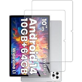 Screen Protector for Tuotatop x13 Android 14 Tablet 10 inch 2024,Tempered Glass Film Anti-Scratch High Touch Sensitivity,2 Pack.