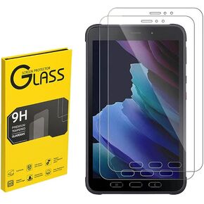 Screen Protector for Samsung Galaxy Tab Active 3(T570 T575 T577) Tempered Glass Film, 9H Hardness,Anti-Scratch,Case Friendly,Bubble Free (2 pcs)