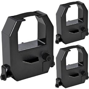 3 Pack Amano Time Clocks Ribbon, Replacement Ribbon Fits Amano PIX 10/15/20/21/25/35/28/55/75/95/200/3000/4000, Amano TCX 11/21/22/35/45/85/88/90