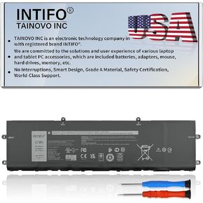 87Wh DWVRR Laptop Battery Compatible with Dell Alienware X15 R1 R2 Alienware X17 R1 R2 Series 0817GN 817GN 0NR6MH NR6MH [11.4V 7250mAh 6-Cell]