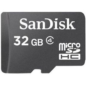 SanDisk SDSDQ-032G-A45A 32GB MicroSDHC Card w adapter