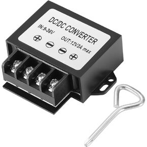 DC 9-36V إلى 12V Boost Bust Converter ، 12V 24V to 12V 3A 36W MAX Voltage Transport ، SPECE STEPENTOND UPENTOND OPERTEN