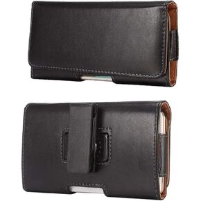 PU Leather Swivel Belt Clip Holster Small Cell Phone Case Pouch for Samsung Galaxy S24 S23 S22 S10e A10e A01 J3 J2 iPhone 15 14 Pro 13 12 Pro/ 11 Pro/SE XS X Google Pixel 5 LG Aristo 5 Moto G7 Play