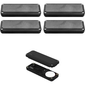 Elevation Lab AirTag 10-Year Extended Battery Case (4 Pack) | Uses AA batteries - 14x more capacity than CR2032 | Waterproof, CR 2032 battery replacement in Saudi Arabia