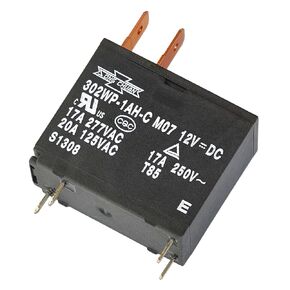 302WP-1AH-C M07 M02 12V 20A Electric Water Heater Microwave Oven General Relay with Quick Connect Terminals and 4Pins Compatible HF62F, JQX-62F, OMIF-S-112LM