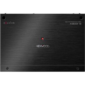 KENWOOD eXcelon X803-5 Class D 5-Channel Power Amplifier – 1600W All-in-One Amp for Superior Sound Quality, Versatility, and Advanced Protection