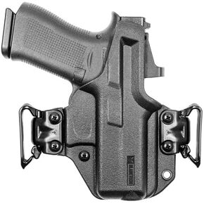Glock 43/43X/43X MOS IWB/OWB Modular Holster - USA Made - Fits Glock 43, G43X, G43X MOS, Shadow Systems CR920 - Total Eclipse 2.0 Holster by Blade-Tech Holsters, IWB and OWB Carry (Ambidextrous)