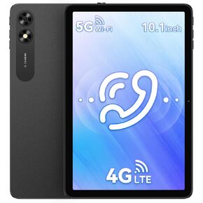 UMIDIGI G3 Tab Android 13 Tablet 2024 with Sim Card Slot, 3GB+32GB 256GB Expand, 2.4/5GHz WiFi, 10.1 inch Tablet with 4* A53-Cortex of 2.0 GHz, 6000mAh, BT, 1280 * 800 Touch Screen, Al Face Unlock