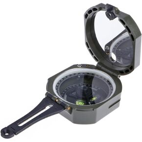 High Precision Magnetic Pocket Transit Geological Compass Scale 0-360 Degrees durable For Surveyors, Mining Engineers, Civil Engineers, Environmental Engineers and Foresters