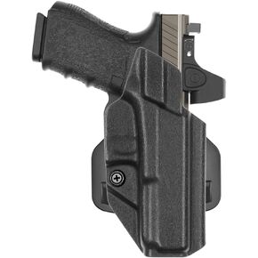 Tulster OWB Range+ Paddle Holster in Right Hand fits: Glock 17/22 / 31/47 / 49 | Optic Cut Outside The Waistband Open Carry Kydex Paddle Holster