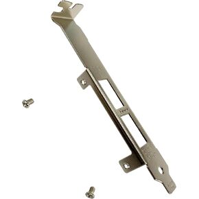 New Long Full Height Bracket Replacement for Intel XL710-QDA2 XL710-QDA2BLK XL710-QDA2G2P5 E40GQSFPSR FTL401QE2C-IT Network Card with 2X Screws