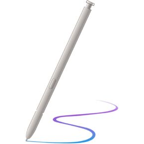 S25 Ultra S Pen Replacement for Samsung Galaxy S25 Ultra Stylus Pen, Light Gray S Pen for S25 Ultra Pen with 5 PCS Tips/Nibs Replacement (Light Gray)