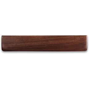 Wooden Wrist Rest, Walnut Wood Keyboard Wrist Rest, Ergonomic Palm Rest, Support Pad, Keyboard Accessory for Computer, Laptop, Home & Office (Black Walnut, 17.3" L x 3.15" W x 0.78" H)