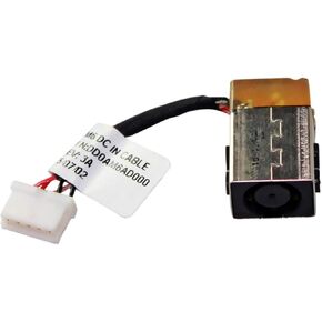 DC Power Jack in Cable Harness for Dell Inspiron 15 7547 7548 P/N: 01H8X3 1H8X3 DD0AM6AD000