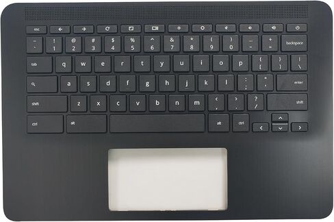 الاستبدال العلوي من مساند النخيل لـ HP Chromebook 14 G7 Series لوحة مفاتيح الكمبيوتر المحمول العلوي Cover M47207-001 in Kuwait