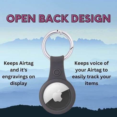 Airtag 2021 Secure Holder with Keyring - Silicone Case for Air tag Key Chain – Protective Air Tag Case with Portable Keychain Suitable for Suitcases, Backpacks and Dog’s Collar (Game) in Saudi Arabia