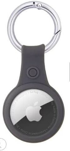 Airtag 2021 Secure Holder with Keyring - Silicone Case for Air tag Key Chain – Protective Air Tag Case with Portable Keychain Suitable for Suitcases, Backpacks and Dog’s Collar (Game) in Saudi Arabia
