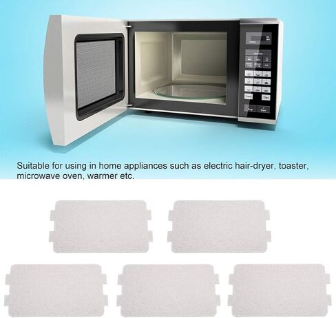 لوحة الميكروويف فرن الميكا ، 5 مساءً ألواح ألواح ميكا مقاومة لدرجات الحرارة العالية ، جزء من فرن الميكروويف متعدد الوظائف ، غطاء الدليل الموجي لفرن الميكروويف in Kuwait
