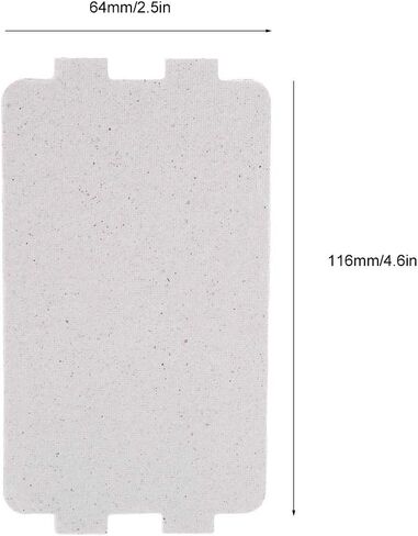 لوحة الميكروويف فرن الميكا ، 5 مساءً ألواح ألواح ميكا مقاومة لدرجات الحرارة العالية ، جزء من فرن الميكروويف متعدد الوظائف ، غطاء الدليل الموجي لفرن الميكروويف in Kuwait