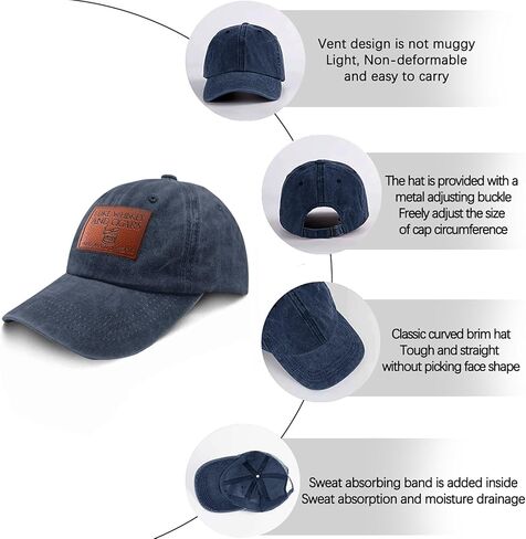 Funny Hat I Like Whiskey and Cigars and Maybe 3 People Hat for Men Baseball Caps Adjustable Caps in Kuwait