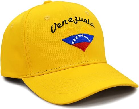 Venezuelan Hats Embroidered Flag Baseball Cap Unisex Gorras Adjustable Sport Saps for Women and Men in Saudi Arabia