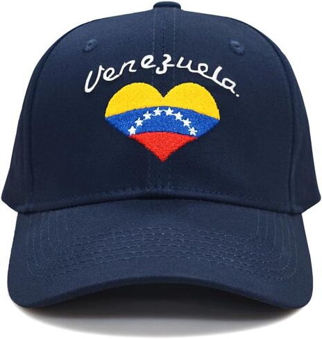 Venezuelan Hats Embroidered Flag Baseball Cap Unisex Gorras Adjustable Sport Saps for Women and Men in Saudi Arabia
