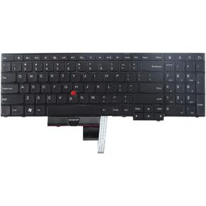 New Replacement Keyboard Compatible with Lenovo ThinkPad Edge E530 E530c E535 E545 with Pointer Without Backlit