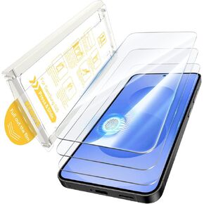 VEGO for Galaxy S25 Screen Protector, 3 Pack Screen Protector for Samsung Galaxy S25/ S24, [Fingerprint Unlock] [Bubble Free] 9H Anti-Scratch Protective Clear Tempered Glass for Galaxy S25/ S24 6.2"