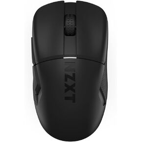 NZXT LOFT ELITE MOUSE WIRELECT GAMING MOUSE - معدلات الاقتراع 57 G - 4K/8K ، مفاتيح بصرية ، مستشعر بصري 26 كيلو دبيلة - عمر بطارية طويل - قبضة الجانب المطاط - 5 أزرار قابلة للبرمجة - أسود in Kuwait