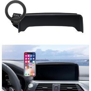 Car Phone Holder for 2018-2021 BMW X3 Accessories / 2018-2021 BMW X4 Accessories 10.25-inch Screen Fixed Clip, Phone Mount Compatible with MagSafe, 360° Rotation Cell Phone Holder