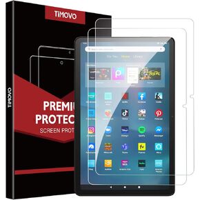 TiMOVO Screen Protector for Fire Max 11, Tempered Glass Screen Protector Compatible with All-New Fire Max 11, Anti Scratch/Ultra Clear, 2 Pack
