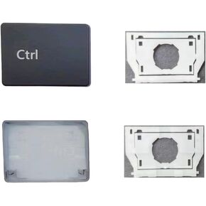 Replacement Ctrl Keycap Keys and Hinges Compatible for Surface Laptop 3/4/5 13.5/15inch 1867 1868 1872 1873 1950 1951 1952 1953 Keyboard Ctrl Key Cap (Black)