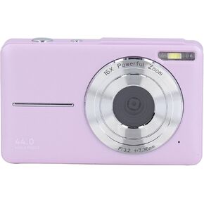 Digital Camera, FHD 1080P 44MP Autofocus Vlogging Camera with 2.5in IPS HD Screen, 16X Digital Zoom, Anti Shake Compact Small Vedio Camera for Boys Girls Kids ()