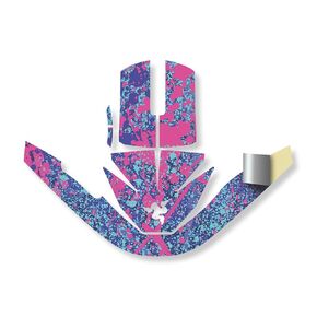 Carbon Fiber Mouse Skin Compatible with Razer Viper V3 Pro - Vibrant Splatter - Premium 3M Vinyl Protective Wrap Decal Cover - Easy to Apply | Crafted in The USA by MightySkins
