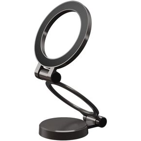 Magnetic Car Mount for iPhone 16 Pro max/16, Flexible-axis, Foldable Car Mount, Zinc Alloy Simple Elegant Design, Strong Magnets Car Phone Holder for iPhone 15 14 13 12 Pro Max