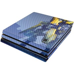 MightySkins Carbon Fiber Skin for Sony PS4 Pro Console - Clank | Protective, Durable Textured Carbon Fiber Finish | Easy to Apply, Remove, and Change Styles | Made in The USA
