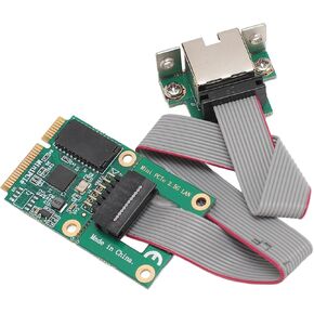 Bewinner Network Card, 2.5G 1G Lite, Hardware ECC CRC, 7 8 10 11 for Mini PCIE Network Card, Desktop Server Workstation
