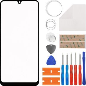 Duotipa Front Glass Screen replacement Compatible with Samsung Galaxy A31 6.4 inch,Front Outer Lens Glass Screen for SM-A315F/DS with tools-No LCD Screen and Touch Digitizer