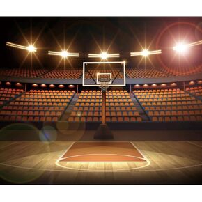 Basketball Backdrop Basketball Photo Theme Party Decoration for Birthday Boys Ball Sports Background for Fans Banner Kids Newborn Baby Video Studio Props 10x8ft
